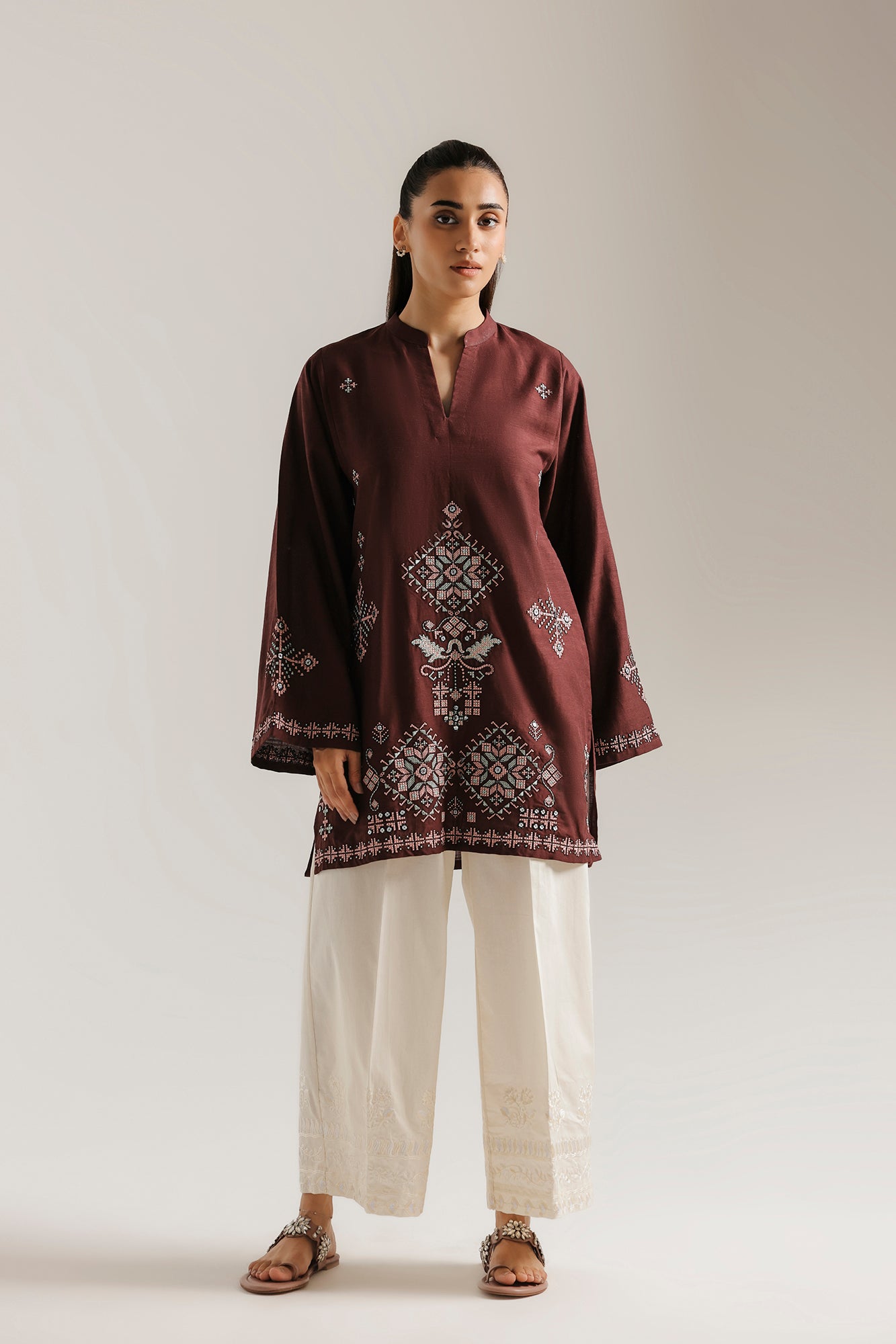 EMBROIDERED KURTI (E9603-102-403)