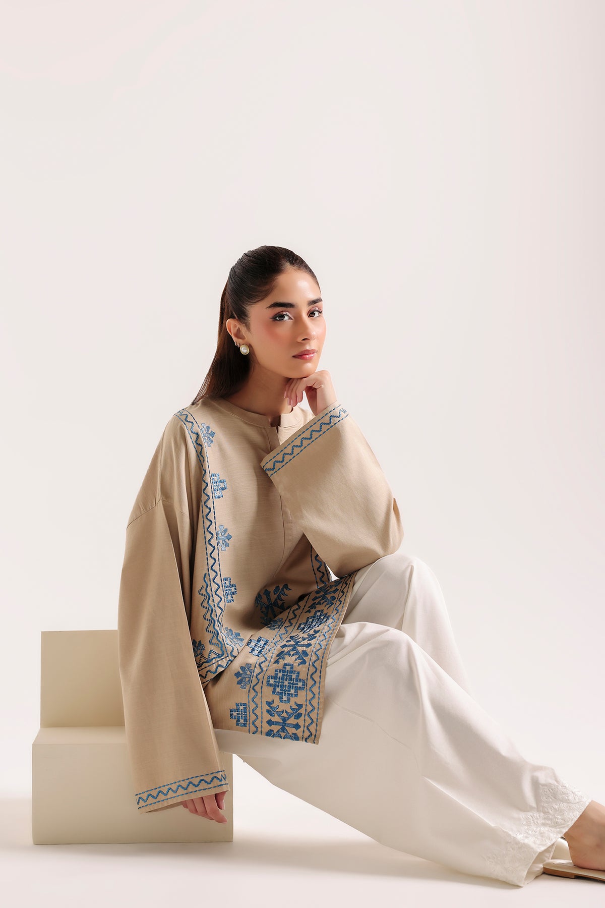 EMBROIDERED KURTI (E9700-102-113)