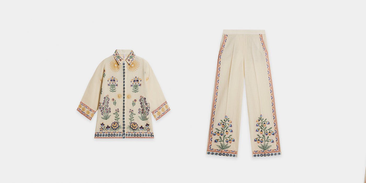 EMBROIDERED SUIT (S3E119/005/0431)