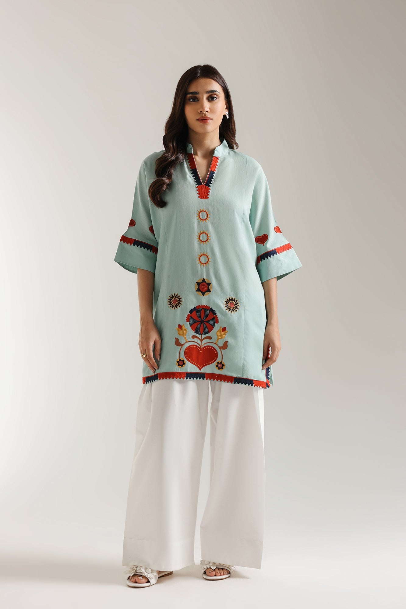 EMBROIDERED SHIRT (S3E6361/102/718)