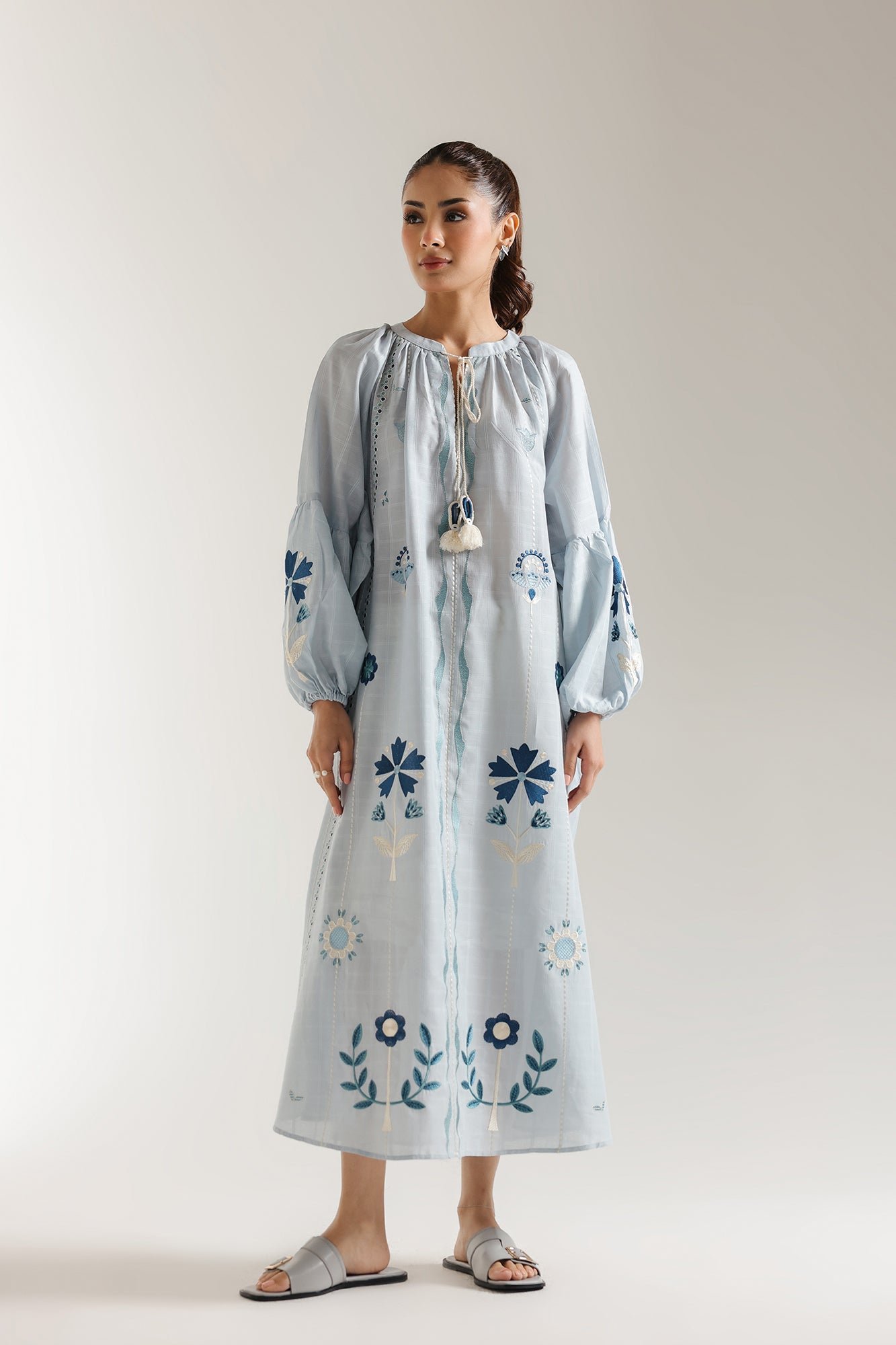 EMBROIDERED DRESS (S4E102/635/6312)